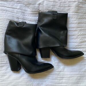 Steve Madden lark heel ankle booties